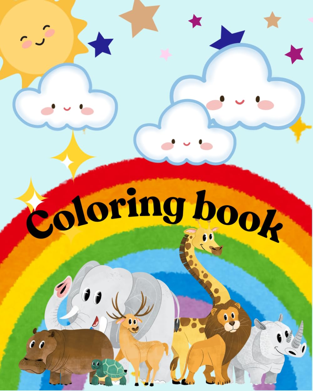 Adorable and Fun Kids' Coloring Book:: Cute and Engaging Illustrations for Creative Play
