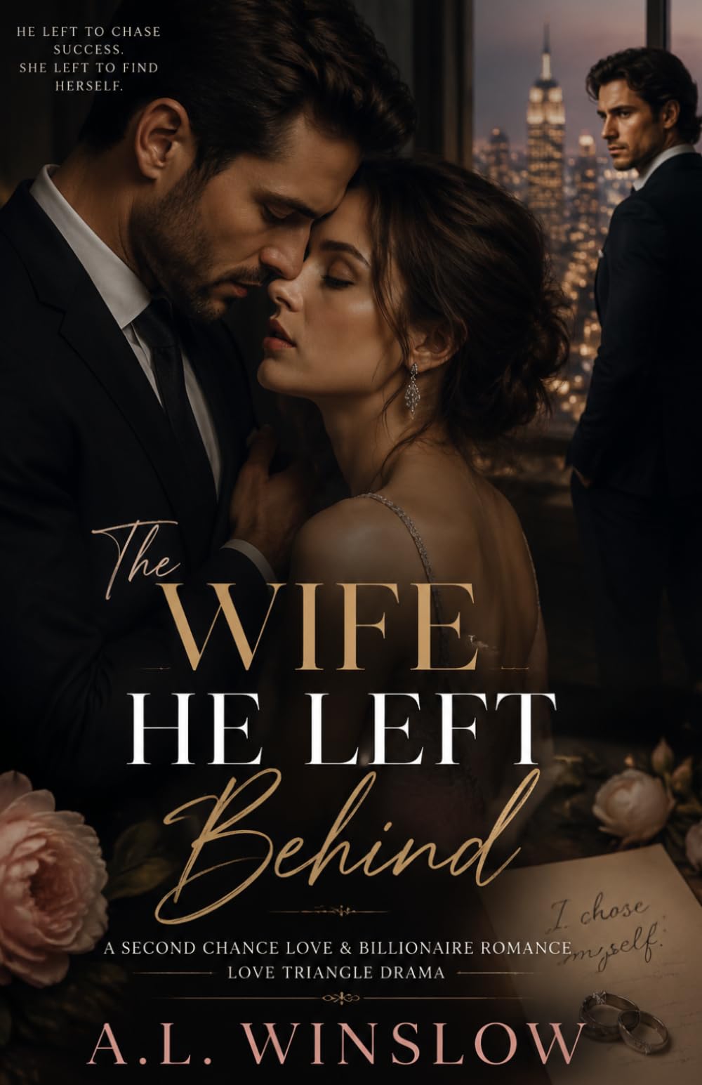 The Wife He Left Behind: A Second Chance Love & Billionaire Romance, Love Triangle Drama