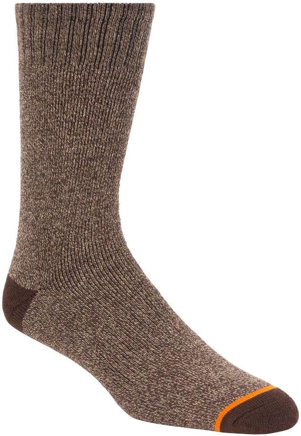 Weatherproof Men's 5-pack Thermal Crew Socks With Comfort Toe, Cushioned Footbed & Arch Support