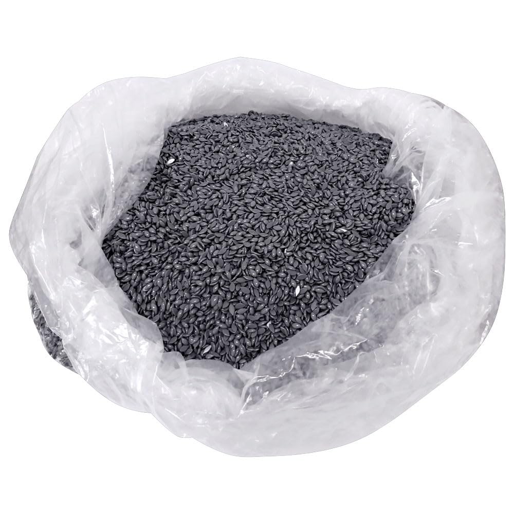 Waxness Charcoal Hard Wax Beads Bulk 22 lb (10 kg) – Premium Synthetic Rosin-Free Stripless Wax with Creamy Film Formula for Sensitive Areas, Salon Use – Made in Italy