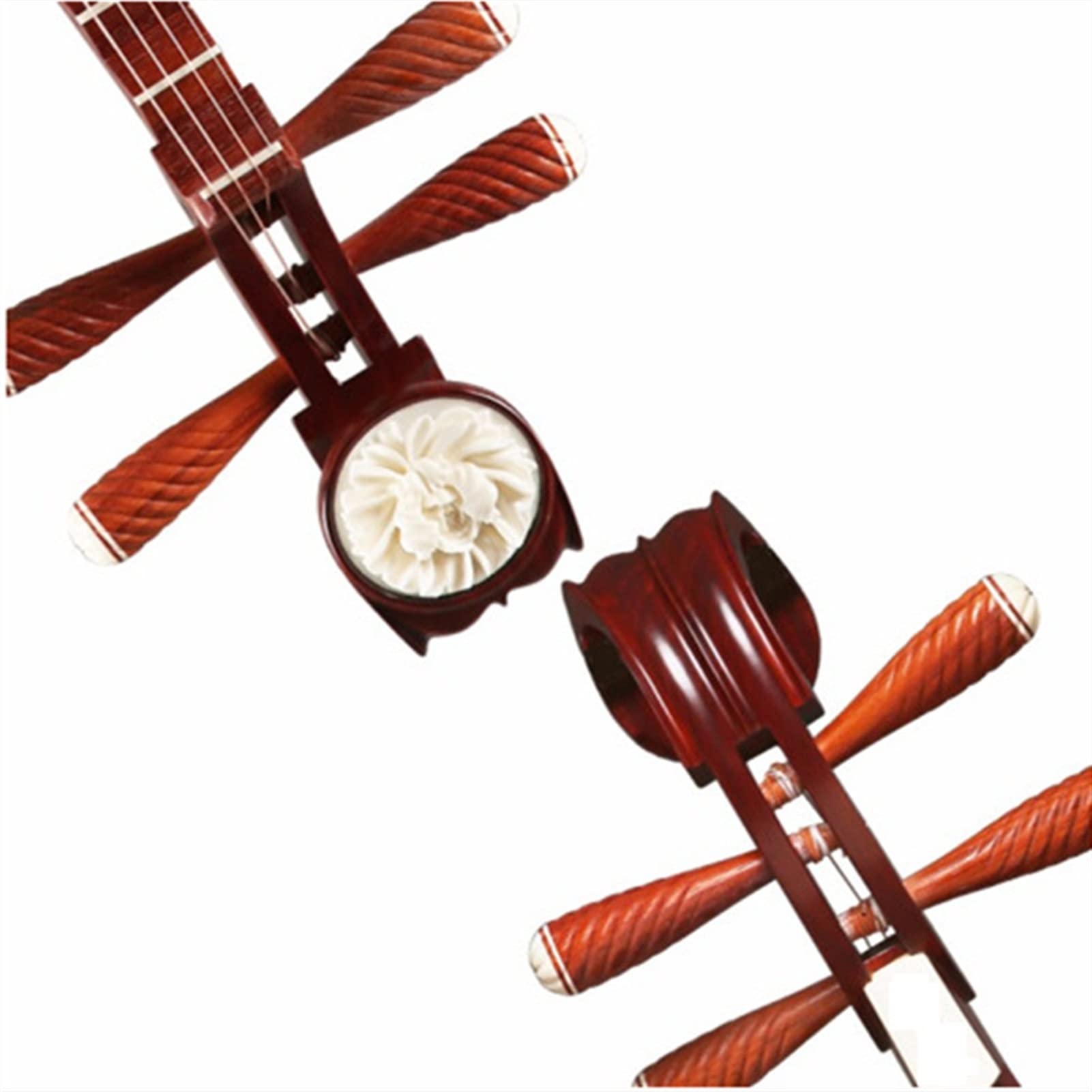 TSTS Hartholz Chinesische Pipa Boutique Mahagoni Kinder Erwachsene Pipa Anfänger Chinesischer Laute (Color : Adult Model)