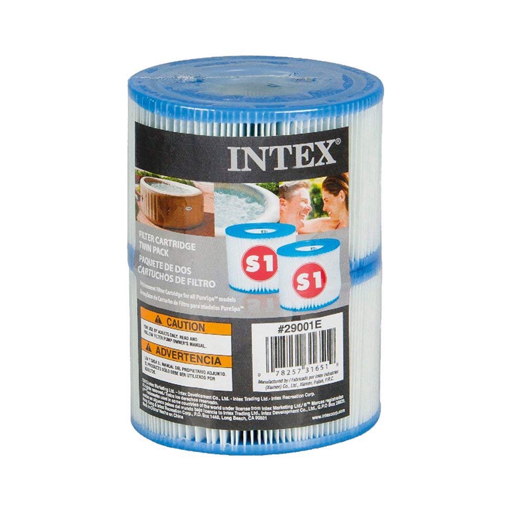 Intex Typ S1 PureSpa 29001E łatwy zestaw wkłady filtrujące do basenu - 12 sztuk