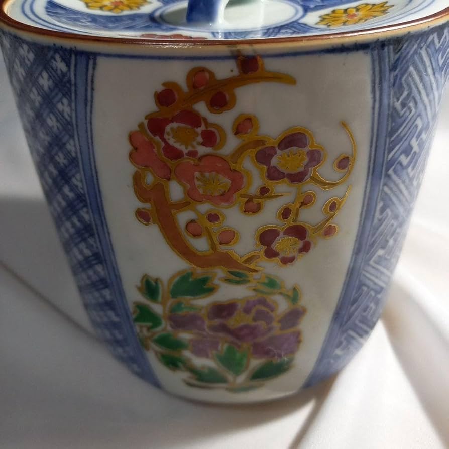 骨董品　中国製水差し Amazon | 茶道具 水差し 陶器 焼き物 骨董品高さ約14.5 | ノー