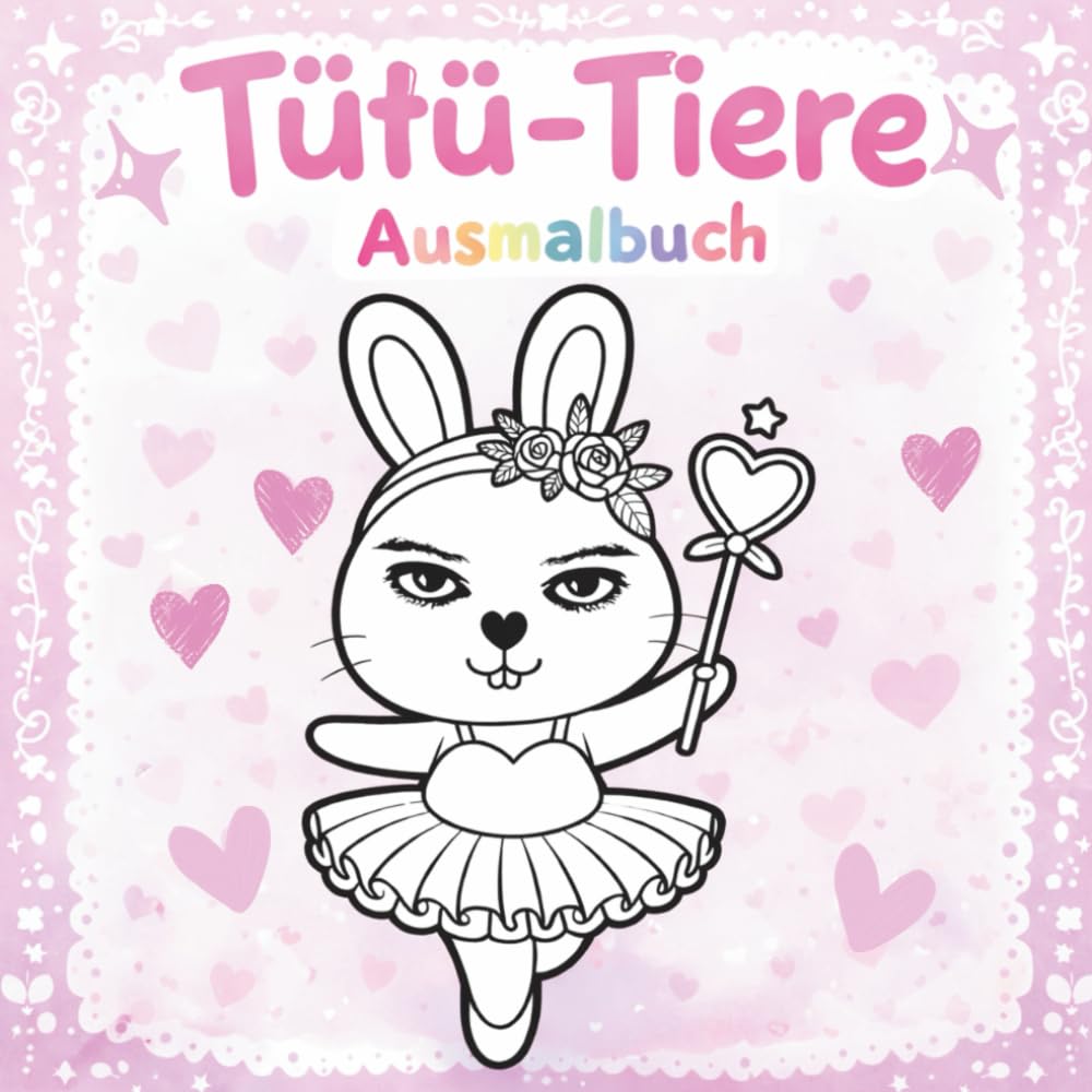 Tütü-Tiere: Ausmalbuch