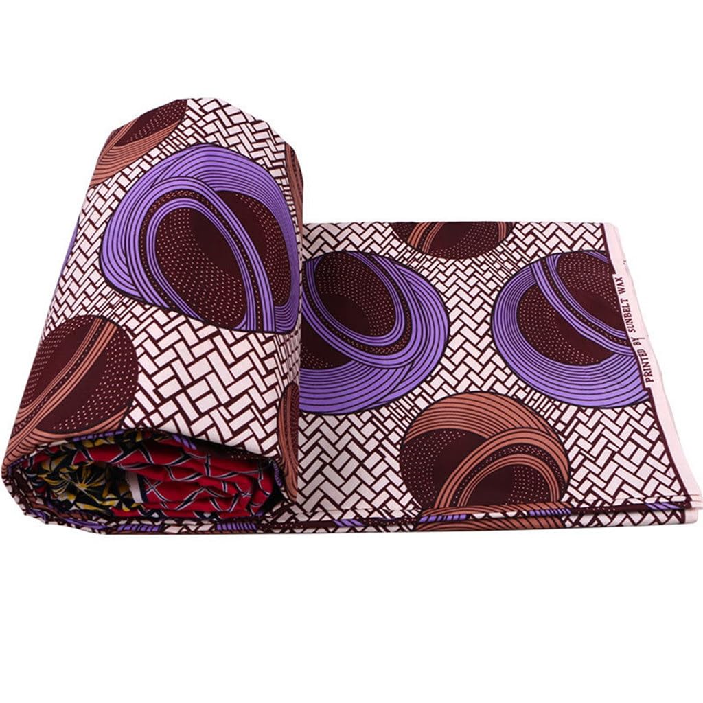 Tessuto batik in poliestere Tessuto stampa nazionale africano Tessuto batik africano Stampa fronte-retro