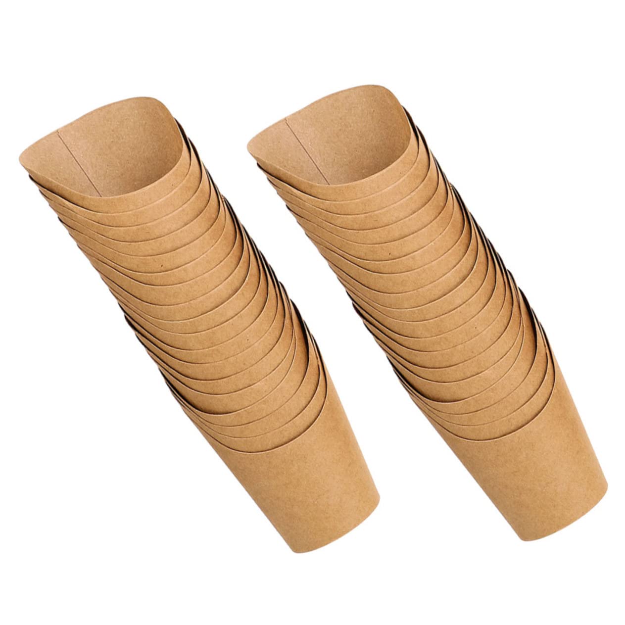 BRIGHTFUFU 100Pcs Snack Paper Boxes Multifunctional Candy Container for Parties Events and Movie Nights for Fries Popcorn and Treats