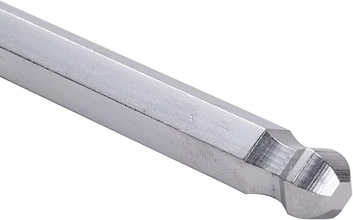 Miniatura 4 de Jetech Juego de llaves Allen de 9 piezas de llave hexagonal duradera con extremo de bola, tamaño métrico y estándar juego de llaves Allen de brazo