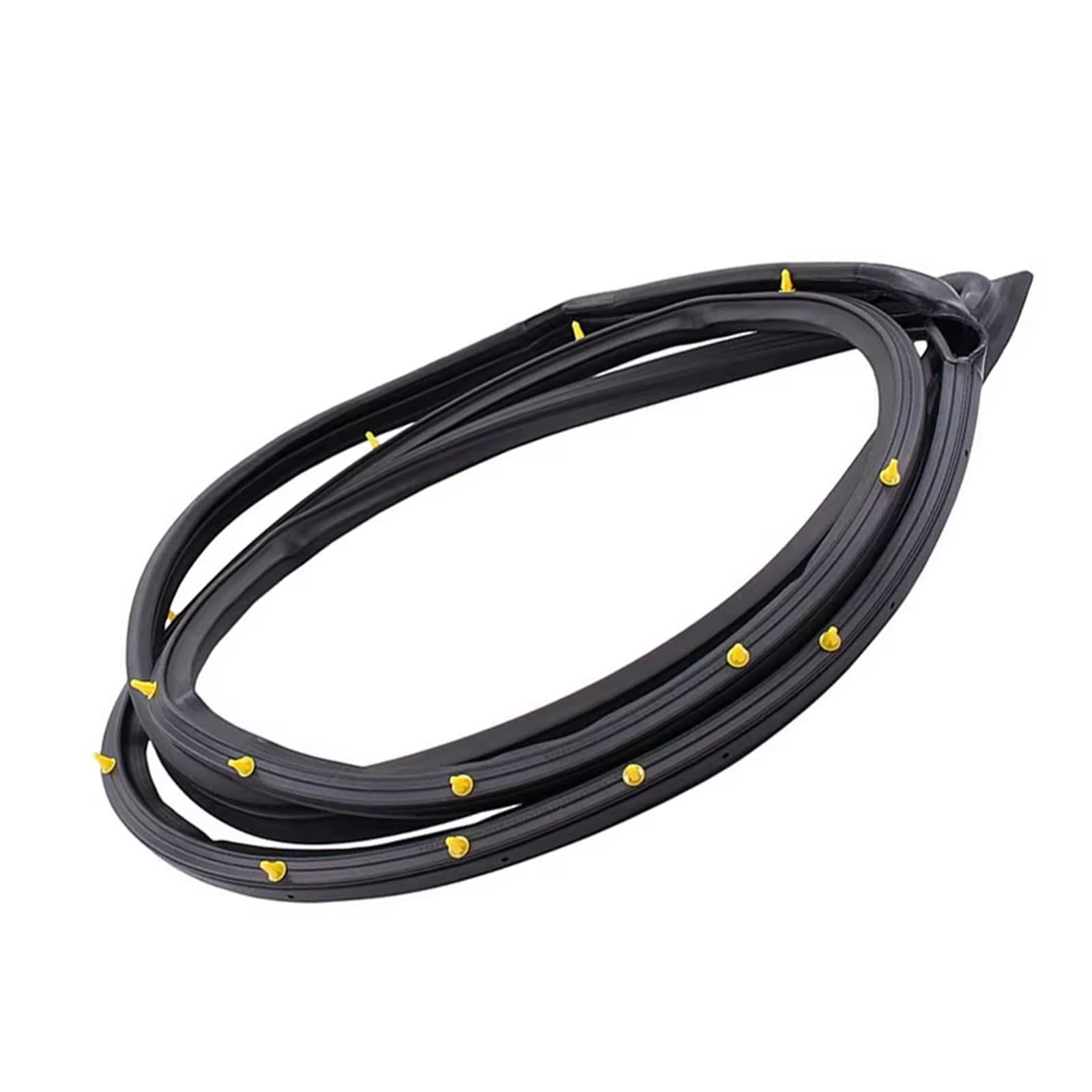 Vamhhx Rear Left Car Rubber Sealing Strips Car Door Weatherstrip Moulding Seal Left Right Front Rear 2007 2008 2009 2010 For Civic Sedan 2006-2011 Car Door Rubber Seal(Rear Left)
