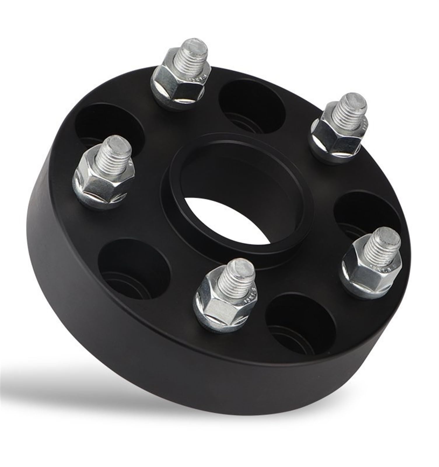 2 pezzi PCD 5x114,3 CB 66,5 mm 15/20/25/30/35/40/45 Adattatore distanziale per ruota in alluminio fori universale per auto(2PCS 45mm)