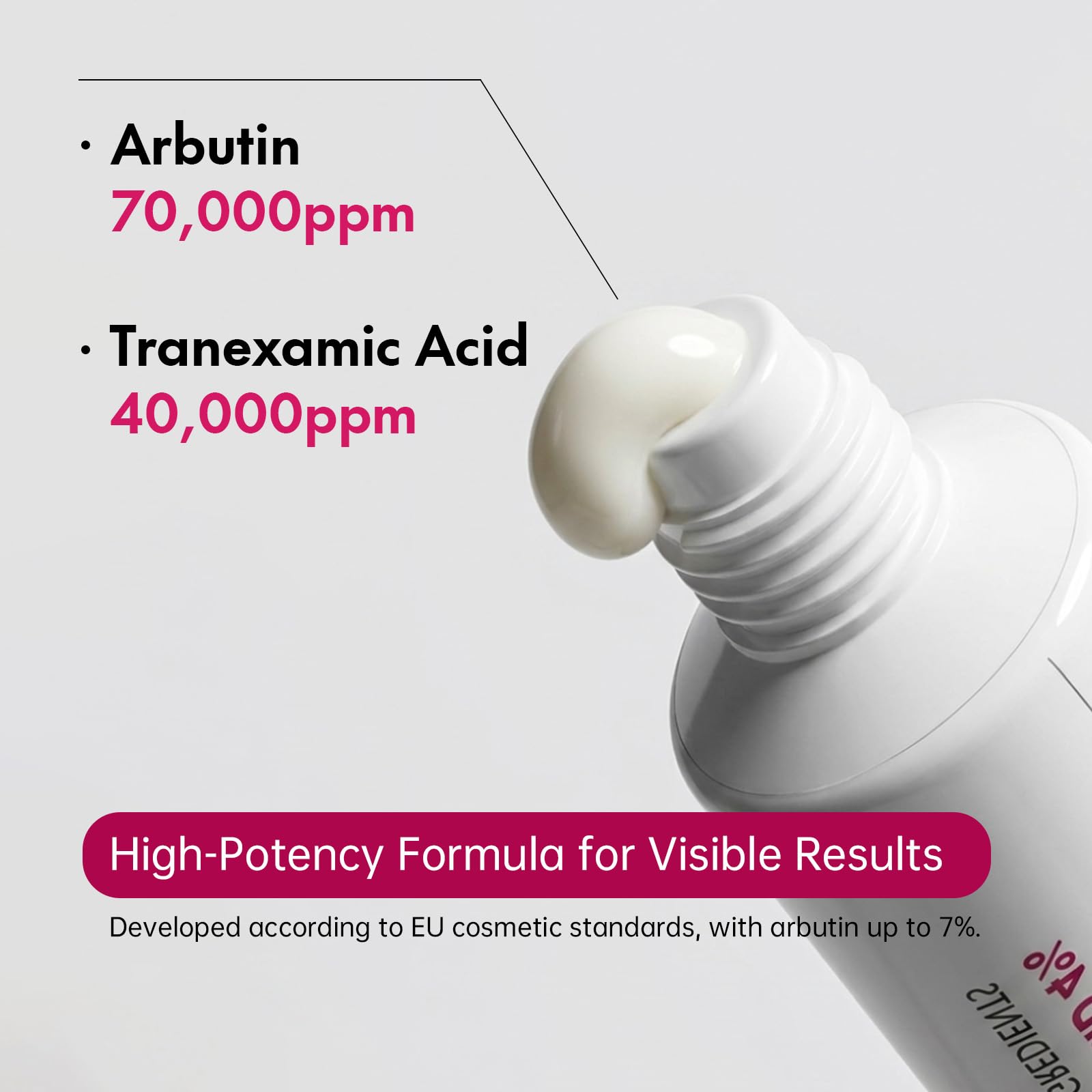 Amazon.com: Arbutin 7% + Tranexamic Acid 4% Cream, 70,000ppm