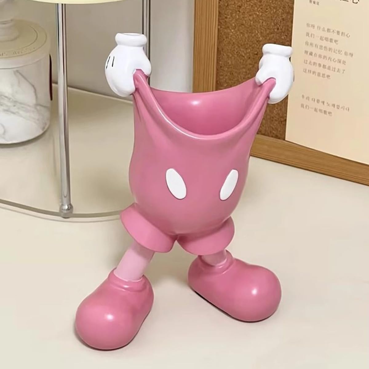 Amazon.com: FUEMEILY Cute Mouse Pen Holder for Desk, Cartoon Mouse  display picture 1