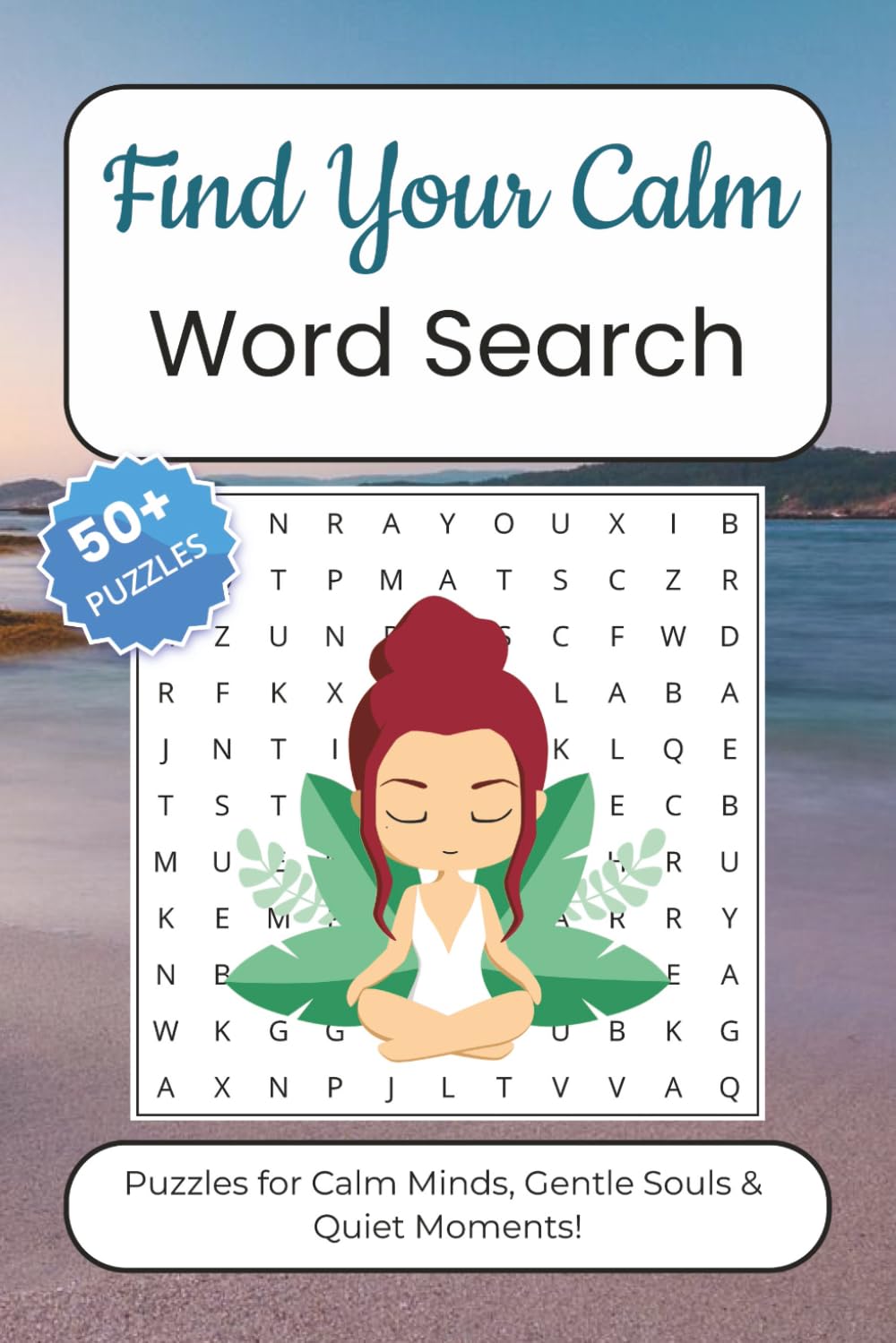 Mindfulness & Anxiety Relief Word Search Puzzle Book: Word Searches with Easy to Read Print about Mindfulness, Anxiety Relief, Calm and More | 6x9 ... Gifts for Vacations, Holidays and Free Times