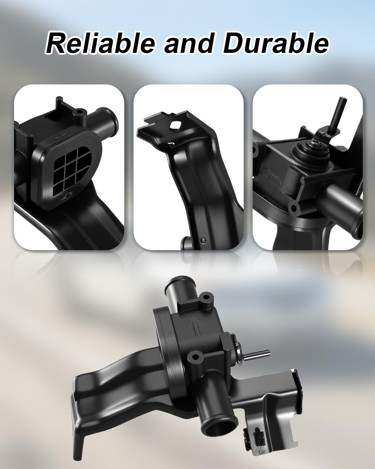 Heater Control Valve with Bracket Compatible with Honda Accord Acura TL TSX 2003-2010 Prelude 1988-1991 Replace 79710SDCA01 79710SDAA01