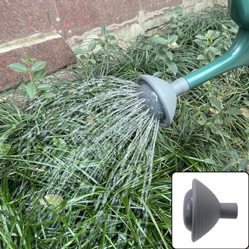 Pastlla 2 Pcs Universal Watering Can Rose Head, Plastic Replacement Sprinkler Head Spray Spout Garden Watering Can Sprinkler Head for Watering Cans Garden Home Flower, Dia 0.7-0.8in