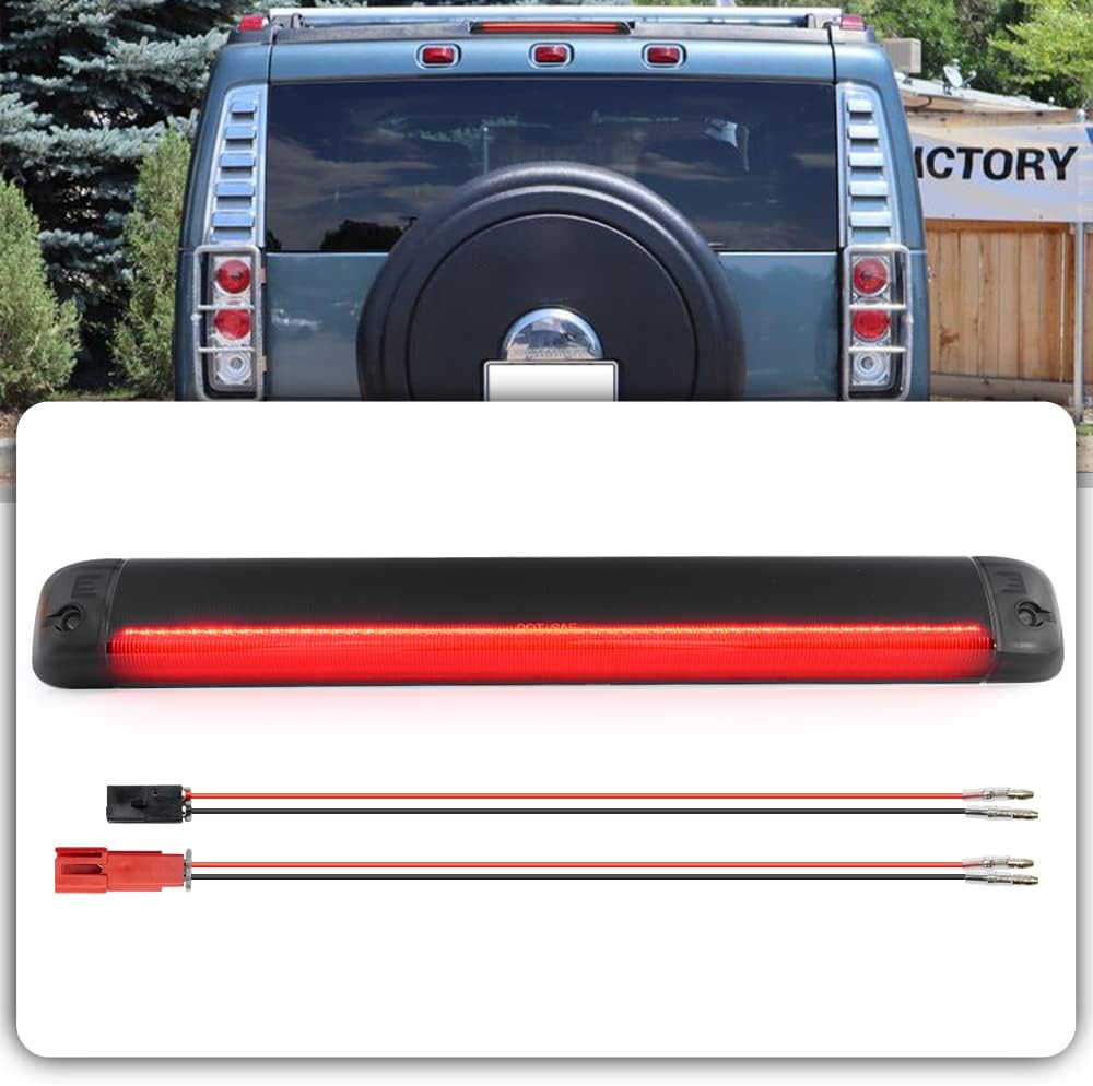 Smoked Lens Third 3rd Brake Light High Mount Stop Lamp