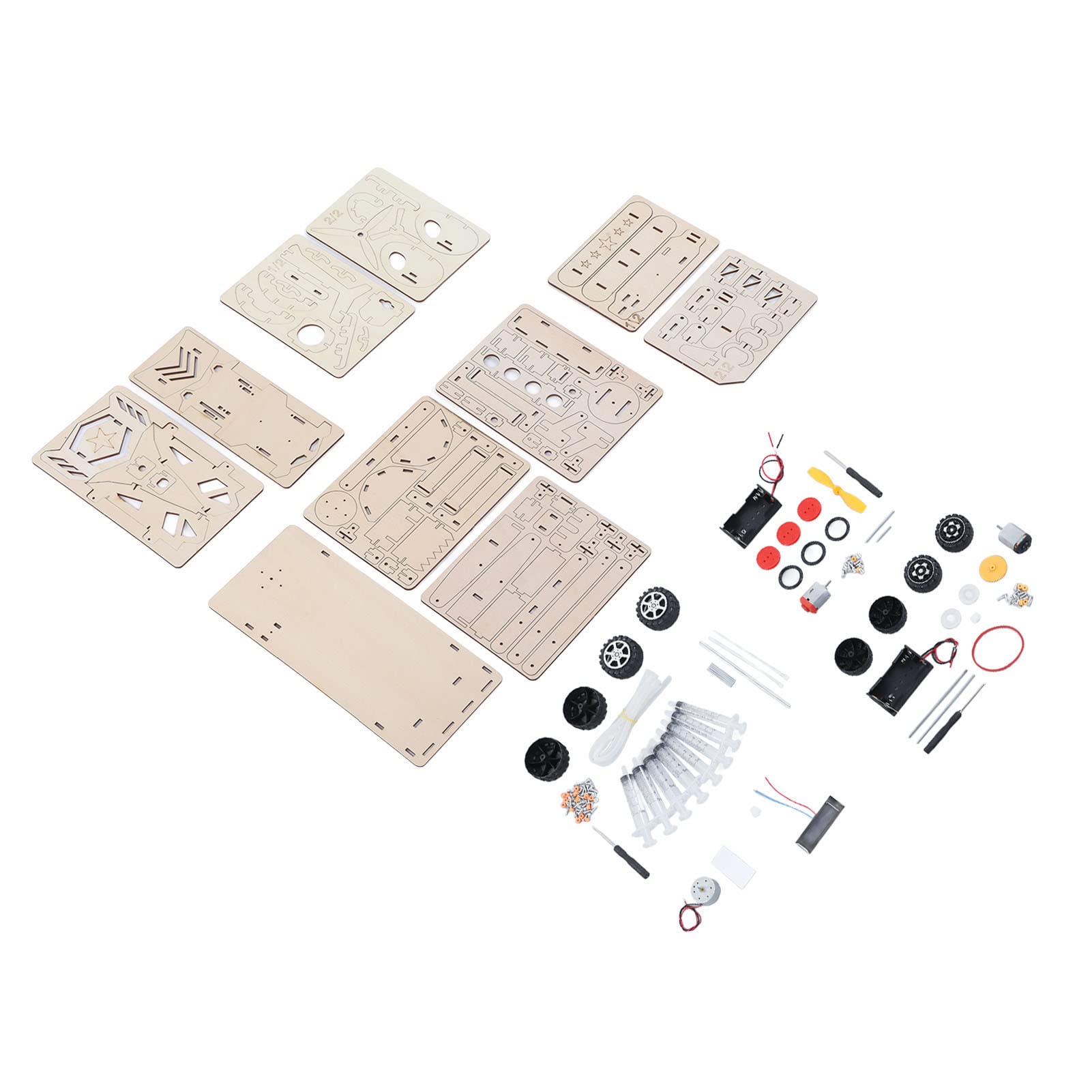 Fafeicy Jeu de Puzzle 3D en Bois 4 Pièces pour Enfants 6-14, Avion