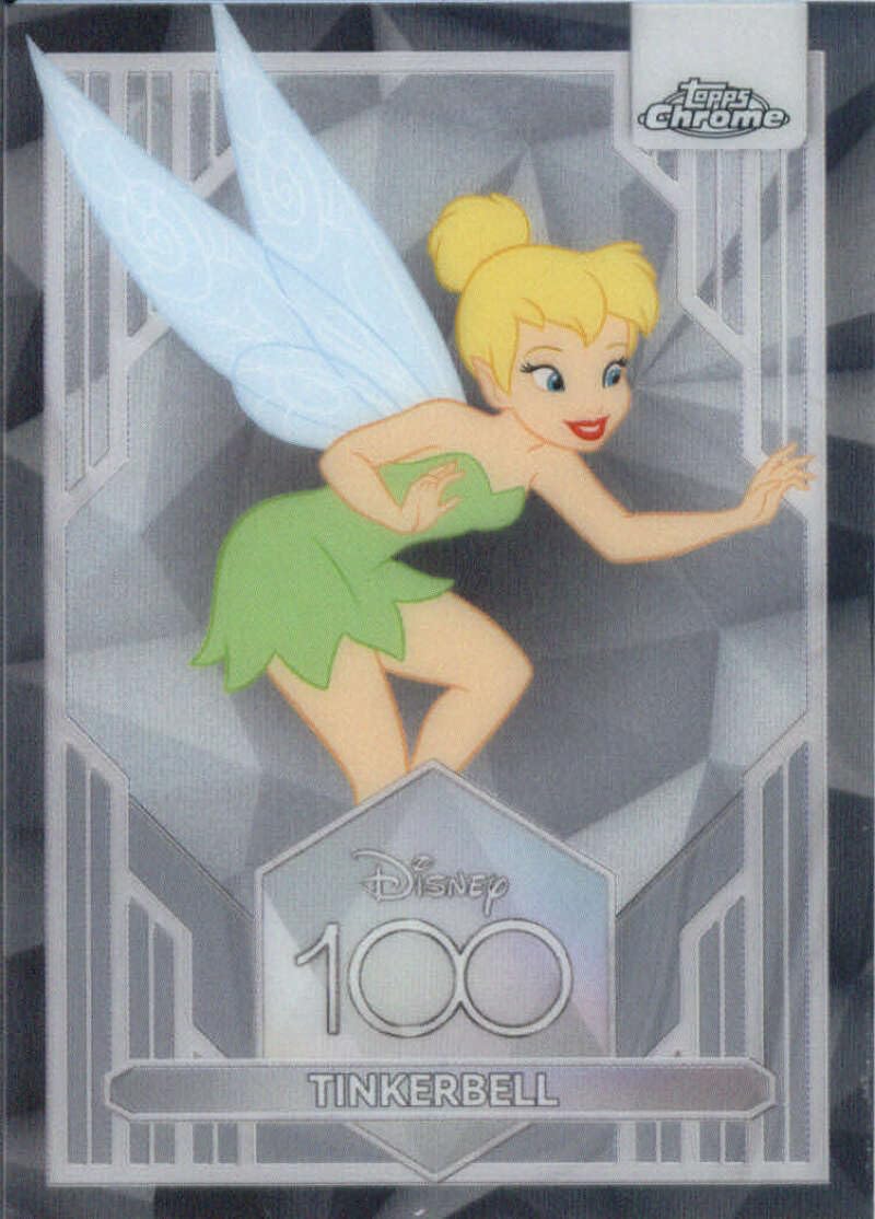 Amazon.com: 2023 Topps Chrome Disney 100#8 Tinker Bell Non