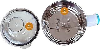 Chutney(Small) jar Compatible with Preethii Aries/Taurus/Zodiac/Zion Mixer Models, (700ml Capacity)