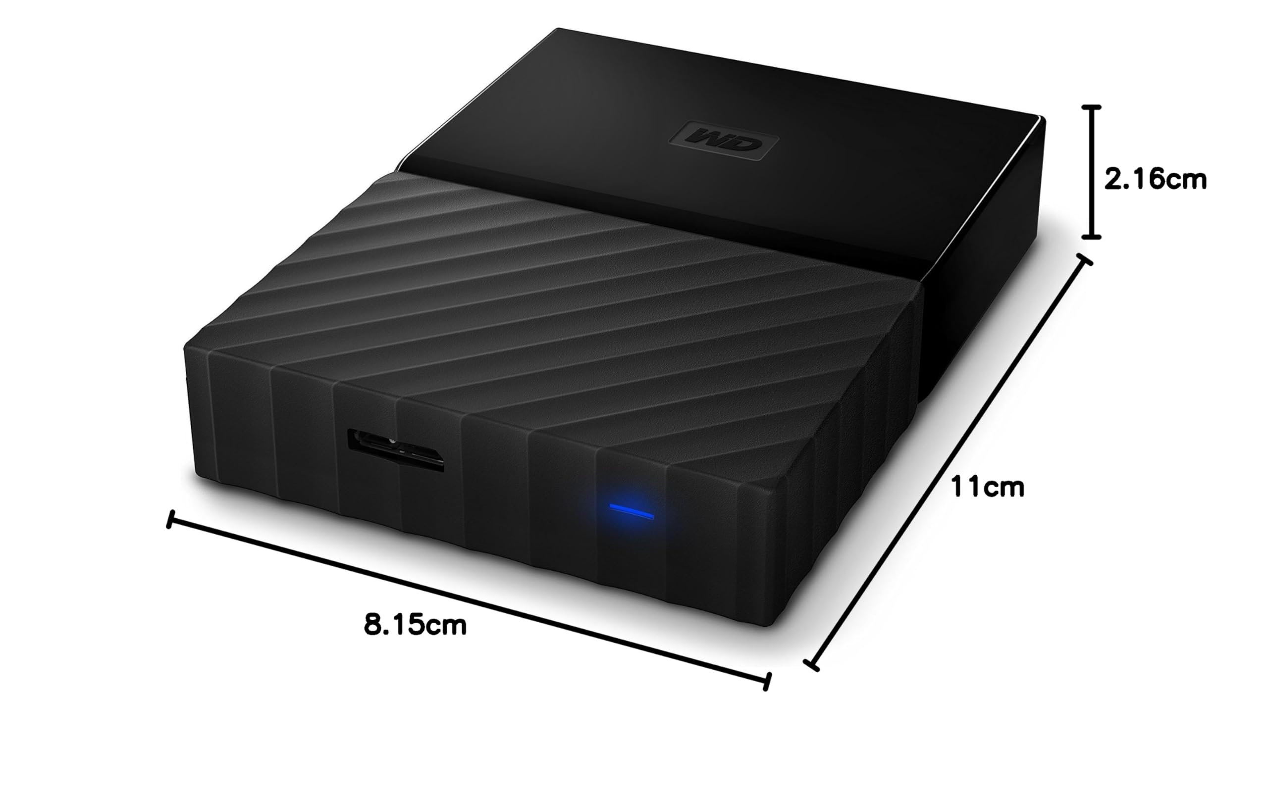 WD Almacenamiento de juegos My Passport de 4 TB funciona con PS4 - USB 3.0 - WDBZGE0040BBK-NESN