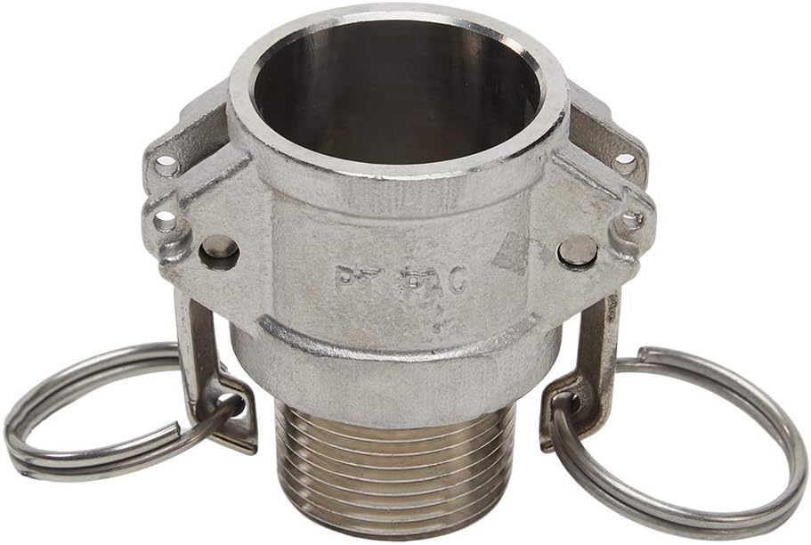 Stainless Steel x 1 inch Female Camlock x 1 inch Male National Pipe Thread