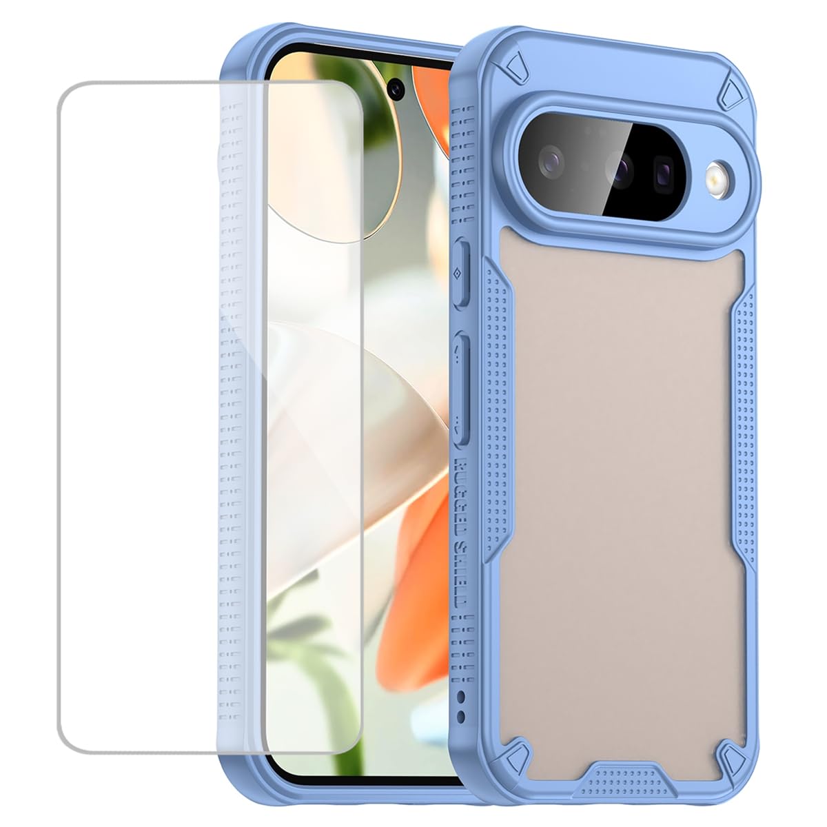 Coque pour Google 10 GK2MP antichoc transparente mate et verre - 8