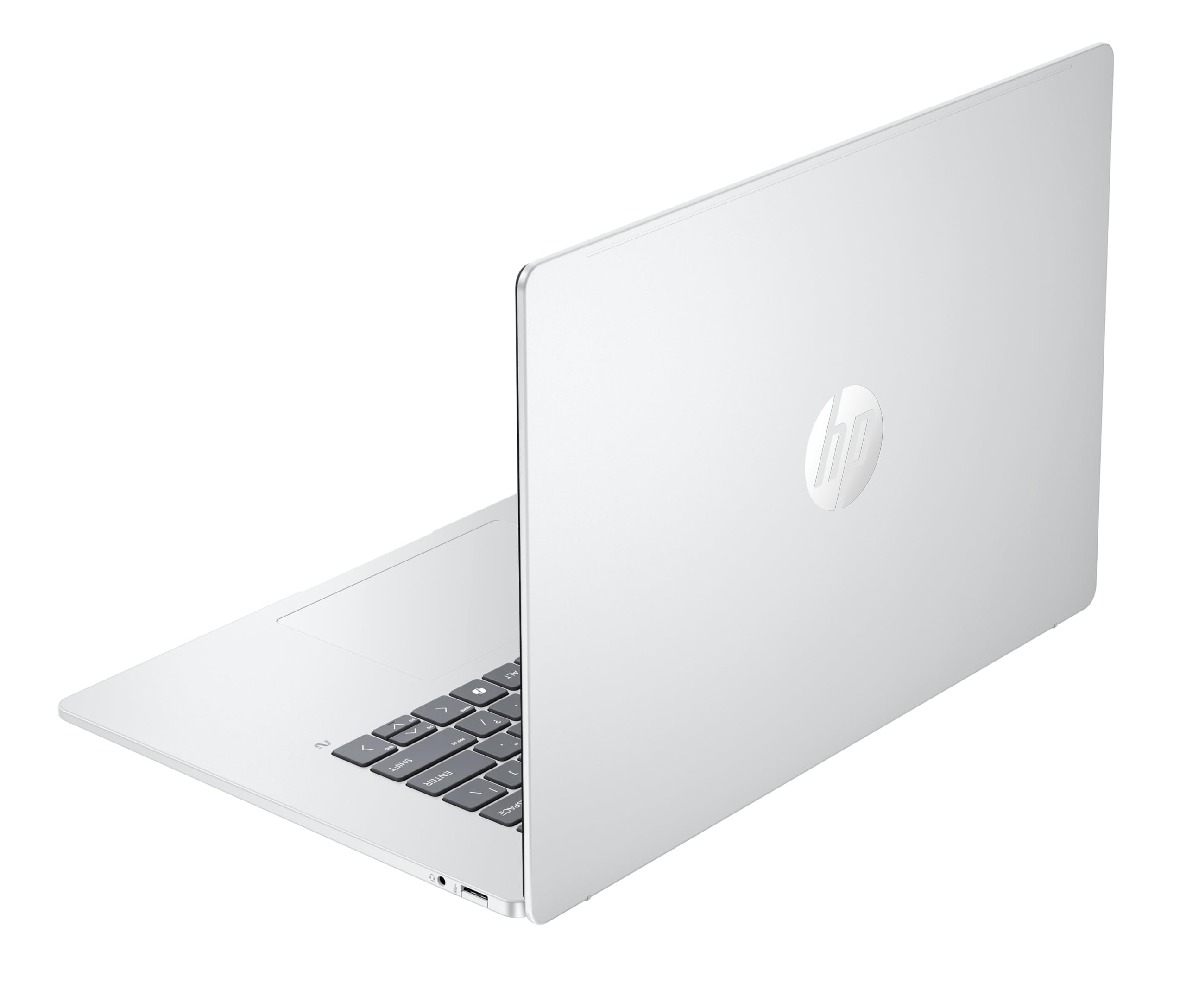 HP OmniBook 5 Next Gen AI Laptop PC, 16 Zoll 2K OLED Touch, Snapdragon X1-26-100 Prozessor (45 NPU-Tops), 16 GB LPDDR5x RAM, 512 GB PCIe SSD, Qualcomm Adreno GPU, Windows 11 Home, QWERTZ, Silber