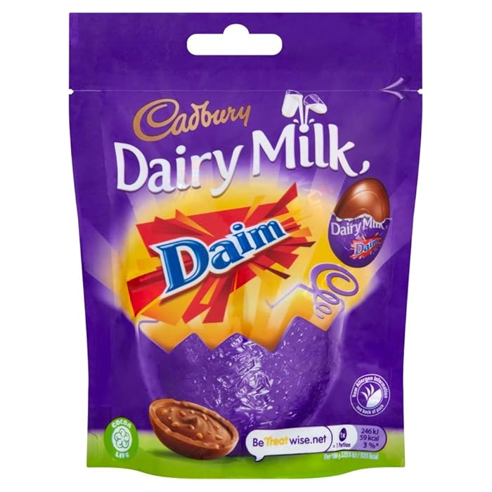 Buy Cadbury Dairy Milk Miniature Daim Chocolate Egg Bag, 86g Online at