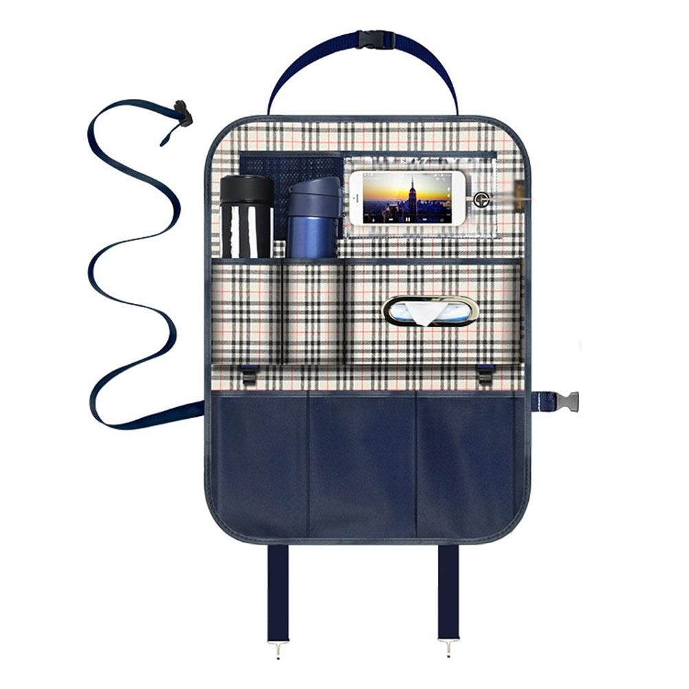 Seggiolino Auto Posteriore Organizer, Borsa da Viaggio Multi-Tasca/Sacchetto di immagazzinaggio Borsa Appeso Multifunzionale (1 Coppia), A