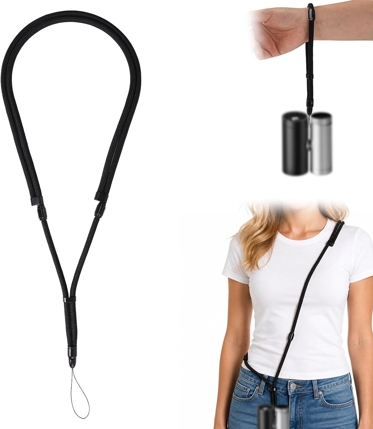 3-in-1 Cooling Fan Lanyard Strap Compatible with Shark ChillPill