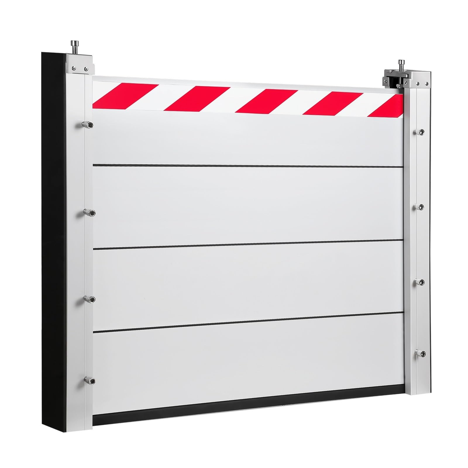 Barrière anti inondation pour allées de garage et passages batardeau aluminium 140x40cm