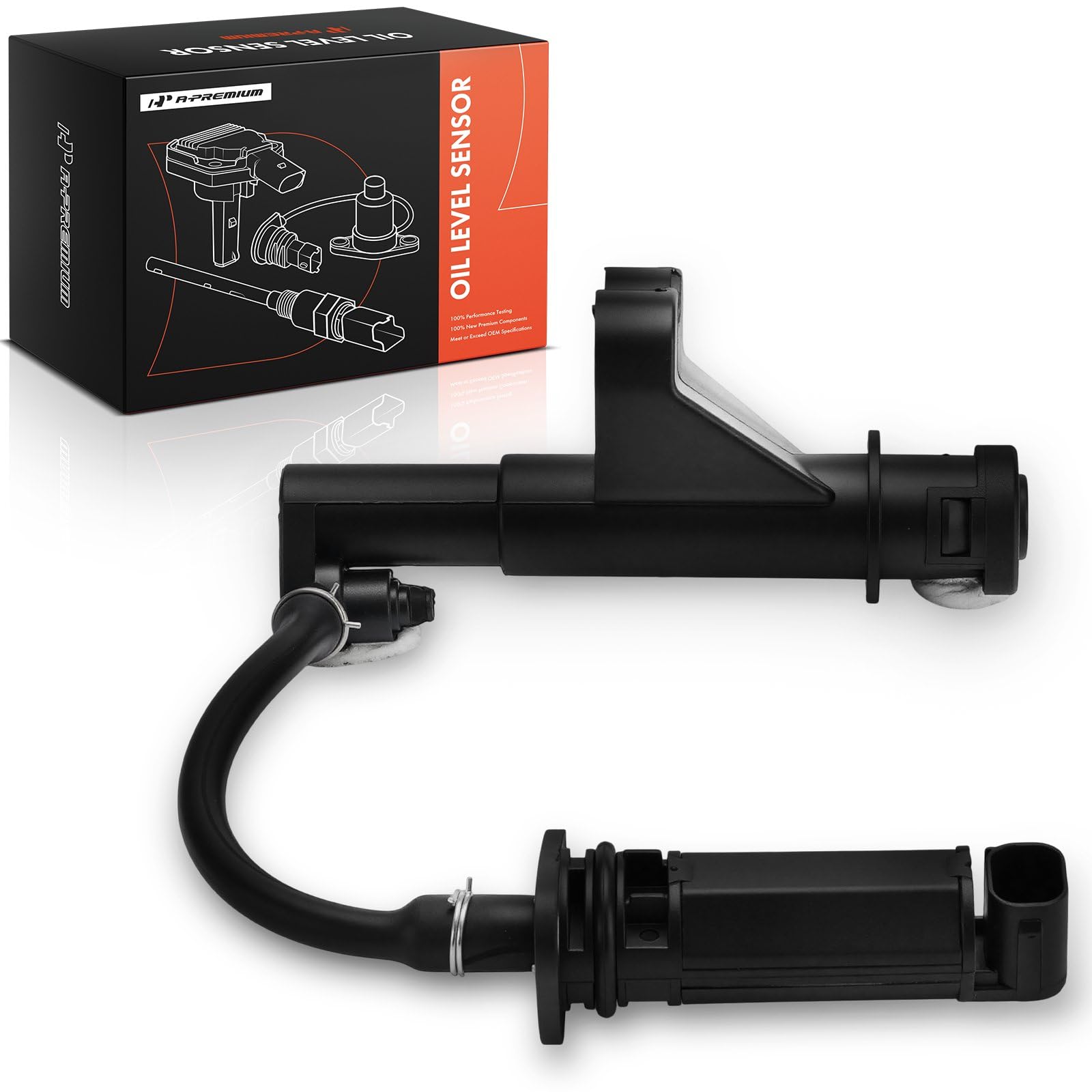 A-Premium Sensor de nivel de aceite del motor compatible con Mercedes-Benz S600 2007-2013, G500 2002-2008, G55 AMG, SL500, SL55 AMG, SL600, SL65 AMG, CL600, CL65 AMG, CLK320, CLK430 y Chrysler