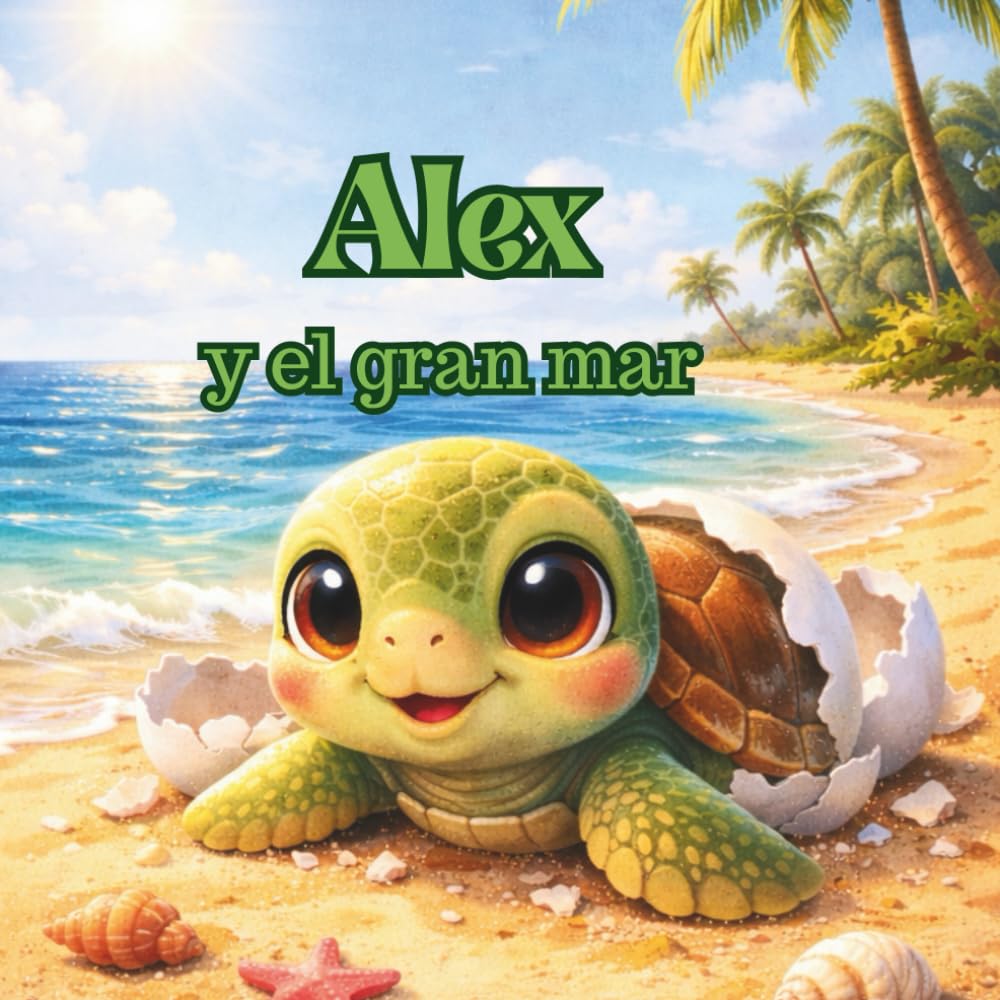 Alex y el gran mar: Una historia sobre valentía, amor y los primeros descubrimientos (Las aventuras de Alex la tortuga)