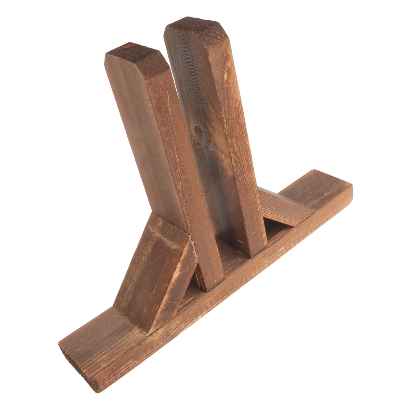 Soporte divisor de ambientes de madera maciza, soporte extraíble para oficinas, hoteles, restaurantes y más, base gruesa estable para un apoyo seguro y uso versátil