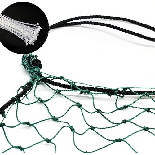 TNZMART Multifunction Baseball Practice Netting Sports Barrier Netting Baseball Backstop Net 10 x 3 Ft- 10x 30 Ft
