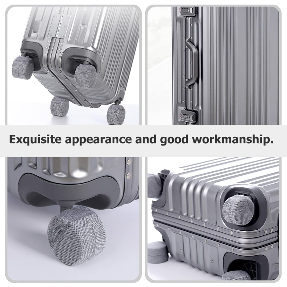 Alipis Suitcase Wheel Covers, Knitted Non-slip Chair Leg Protectors Luggage Rotating Wheel Covers - Image 3