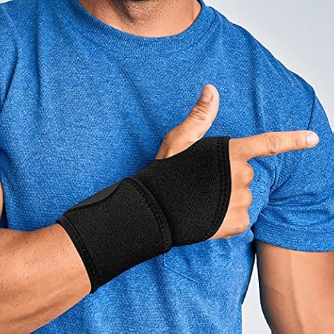 supregear Muñequera de Compresión Ajustable Transpirable Cover