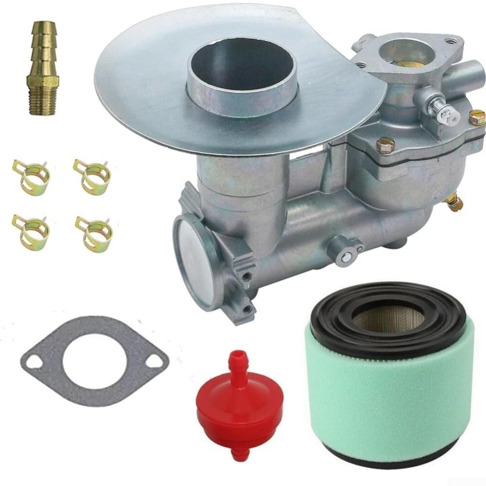 Kit de carburador para filtro de aire para 392587 391065 391074 391992 394745, piezas de repuesto de metal para motor de cortacésped, flujo de aire mejorado y eficiencia de combustible