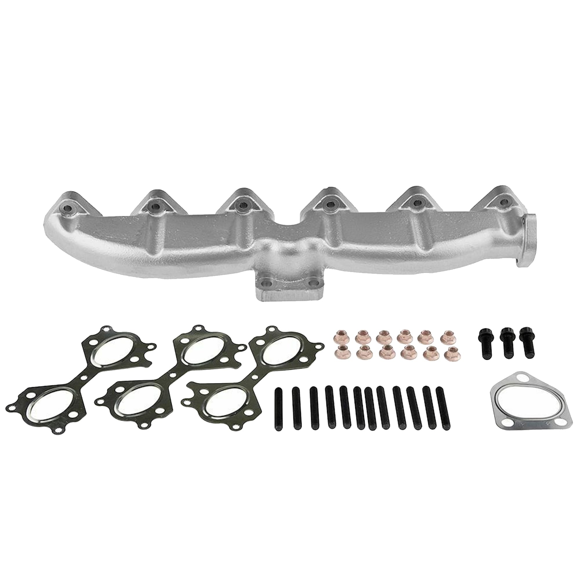 Partsline Collecteur d'Échappement compatible avec Série 3 (E46), Série 5 (E39) (E60) (E61), Série 7 (E65, E66, E67), X3 (E83), X5 (E53) - 11627788422 11622248166