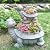 VIOYOUNS Large Turtle Solar Garden Outdoor Statues with Succulent and 6 LED Lights,Outside Solar Turtle Decor Art for Garden,Home,Lawn,Yard, Balcony Ornament