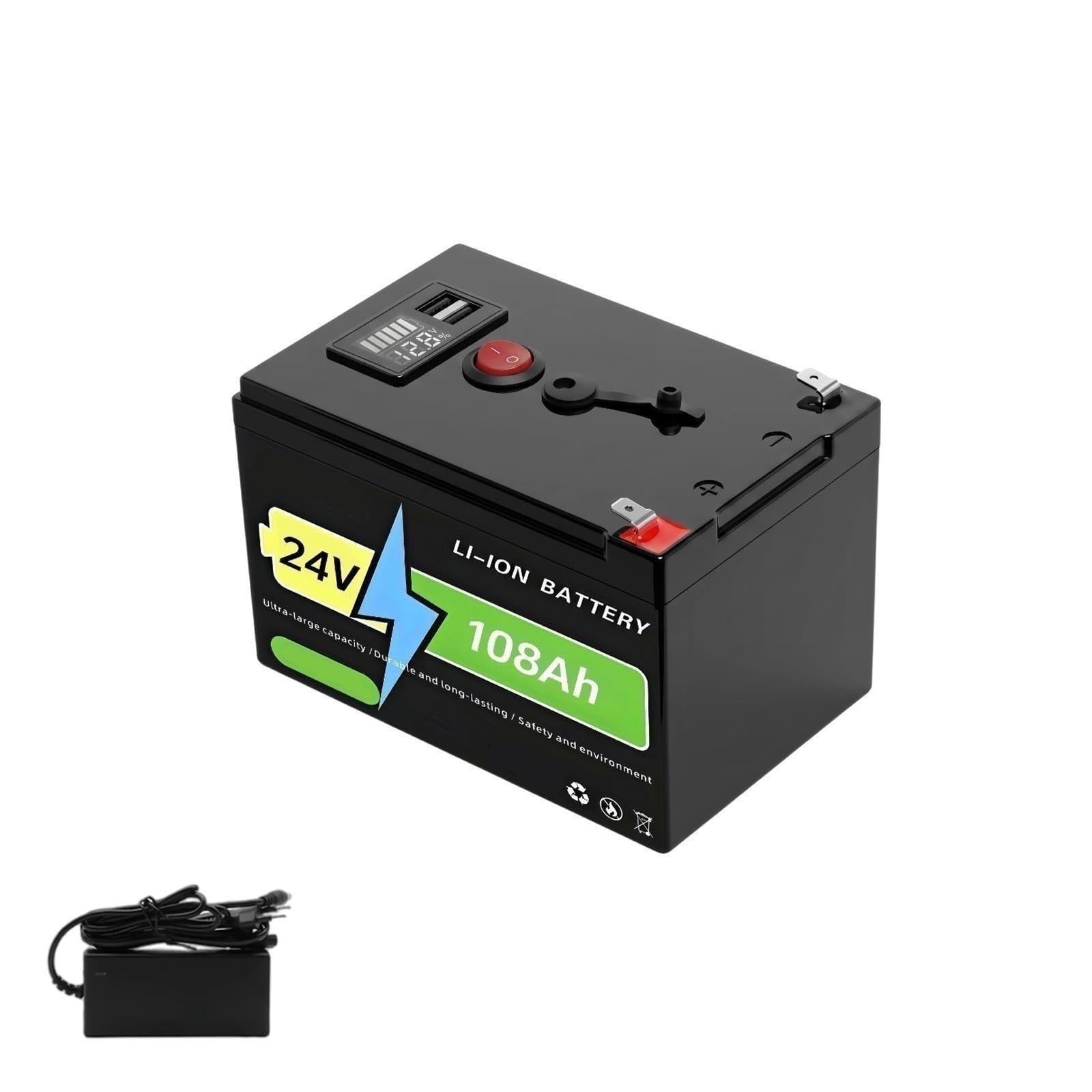Batería LiFePO4 24V 128Ah 108Ah 88Ah For Luces Domésticas