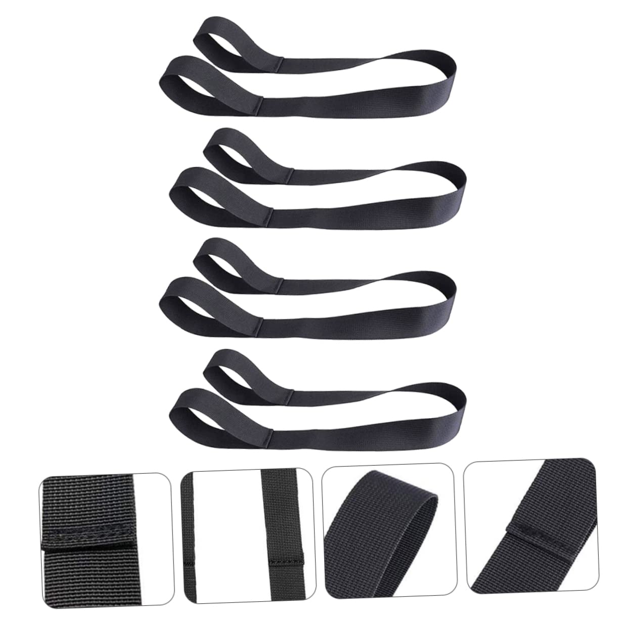 GAROZATION Roller Skate Leash Ski Boot Carrier Adjustable Straps Shoulder Sling for Boys and Girls Adults Snowboard Accessory