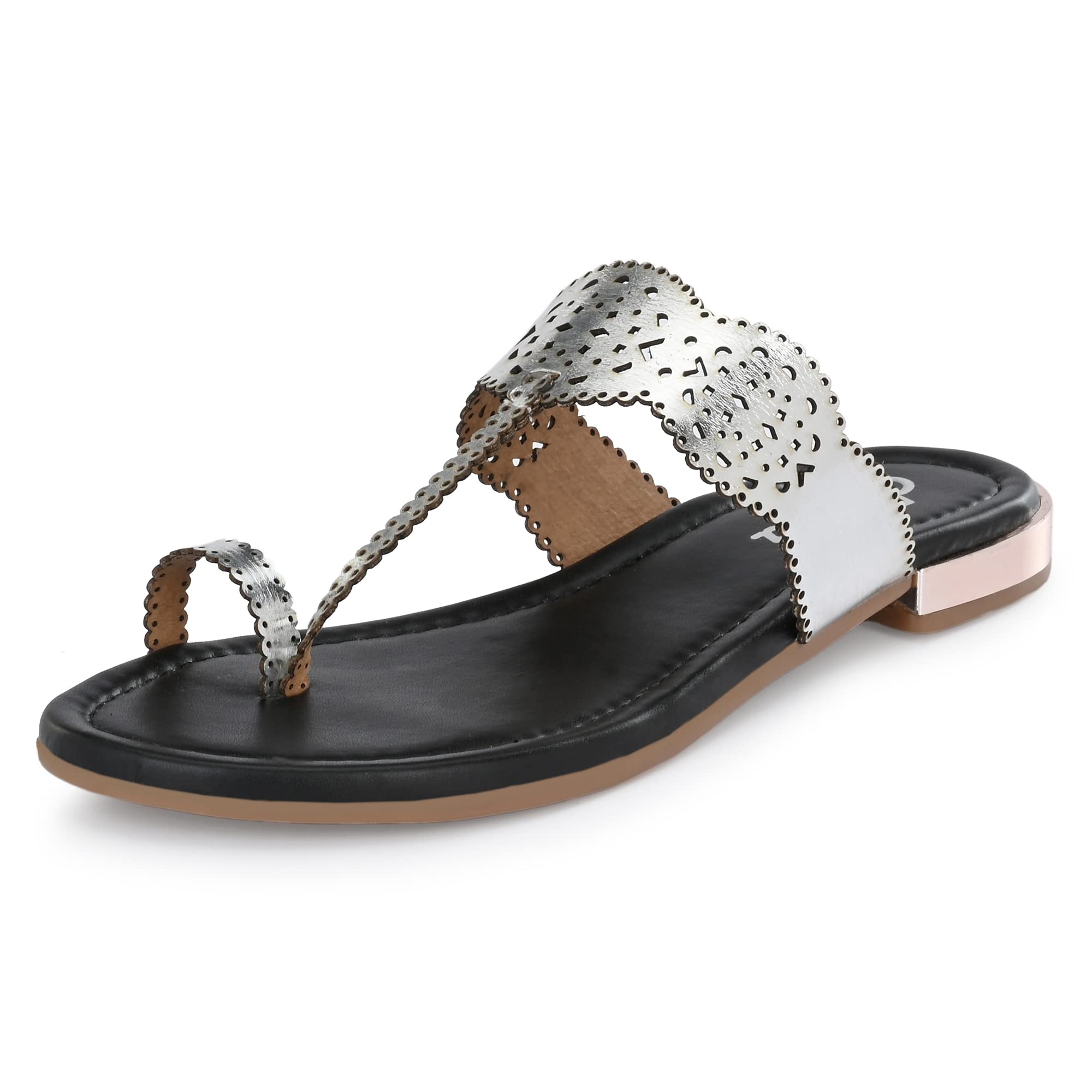 Flavia womens FLS-12 Sandal SILVER 7 (B0B6JH4DH9) Amazon Price History, Amazon Price Tracker