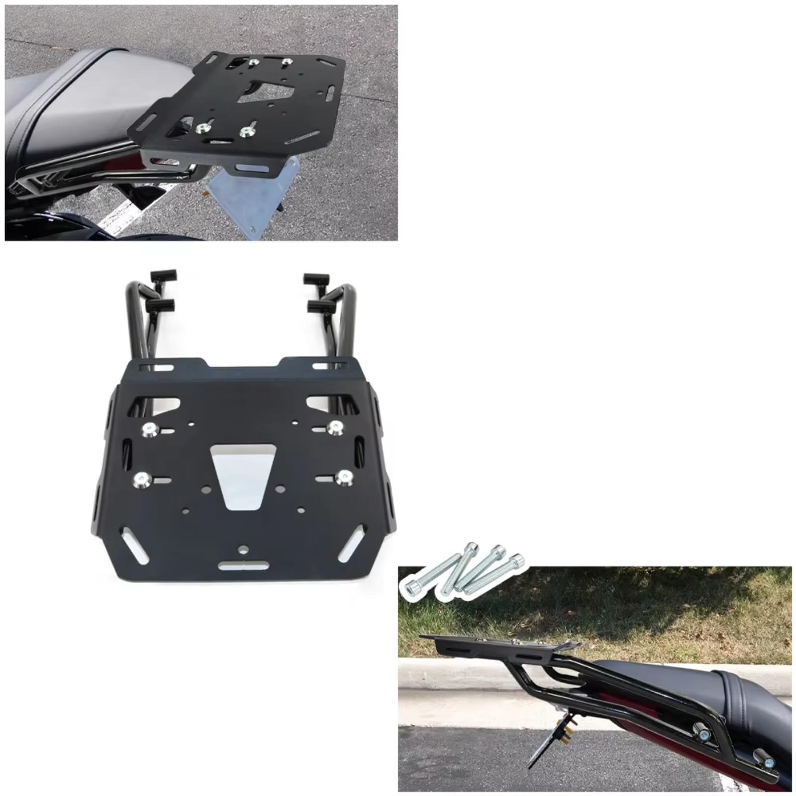 Portapacchi Moto Per TRIUMPH Per TRIDENT 660 2021-2024 Estensione Portapacchi Posteriore Supporto Portapacchi Per Moto Portapacchi Posteriore Moto