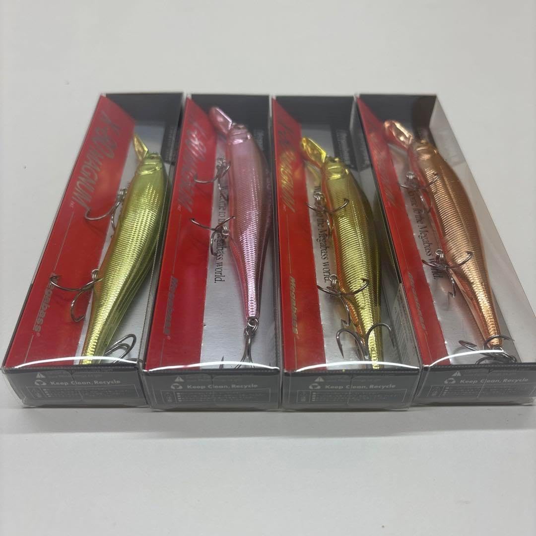 Megabass X-80 MAGNUM 2023限定カラー 4個セット Megaba X 80 MAGNUM 2023限定カラー 4個セット