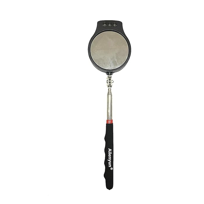 Buy Ailenyun Telescopic Inspection Mirror with LED, Machine Inspection Mirror 360° Rotation