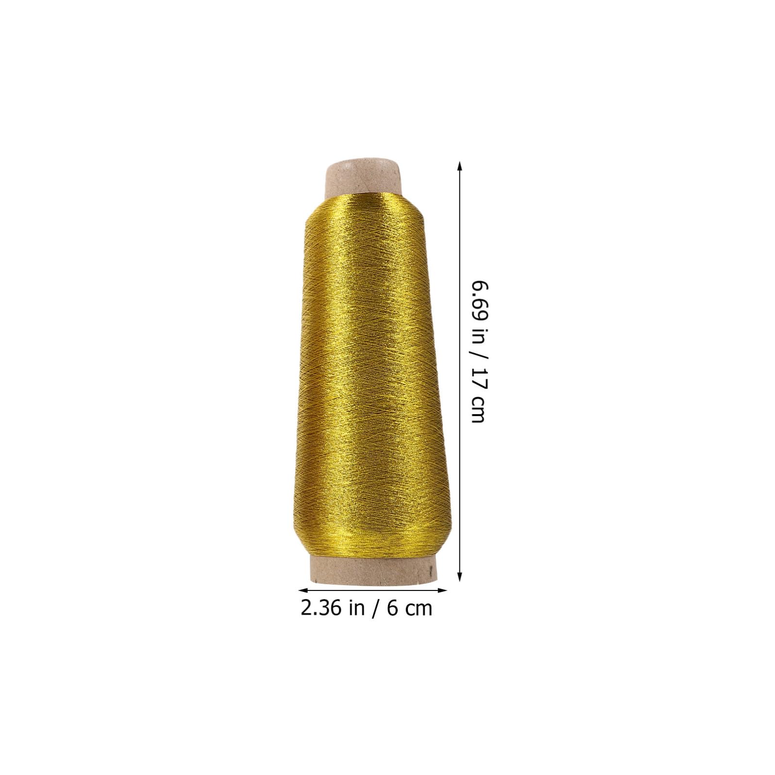 Kichvoe 4rotoli Filo da Ricamo Metallico per Cucito e Handcraft Filo Sottile e Luminoso per DIY e Leggero per Ricamo Mano e Decorazioni Casa