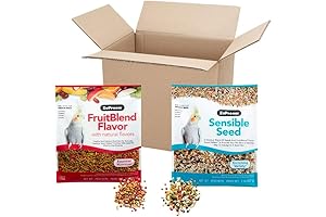 Essential Bird Feeding Bundle: FruitBlend Flavor Pellets & Sensible Seed