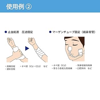 Amazon | 竹虎 【粘着性伸縮テープ】 ケアメル No.5 6巻入