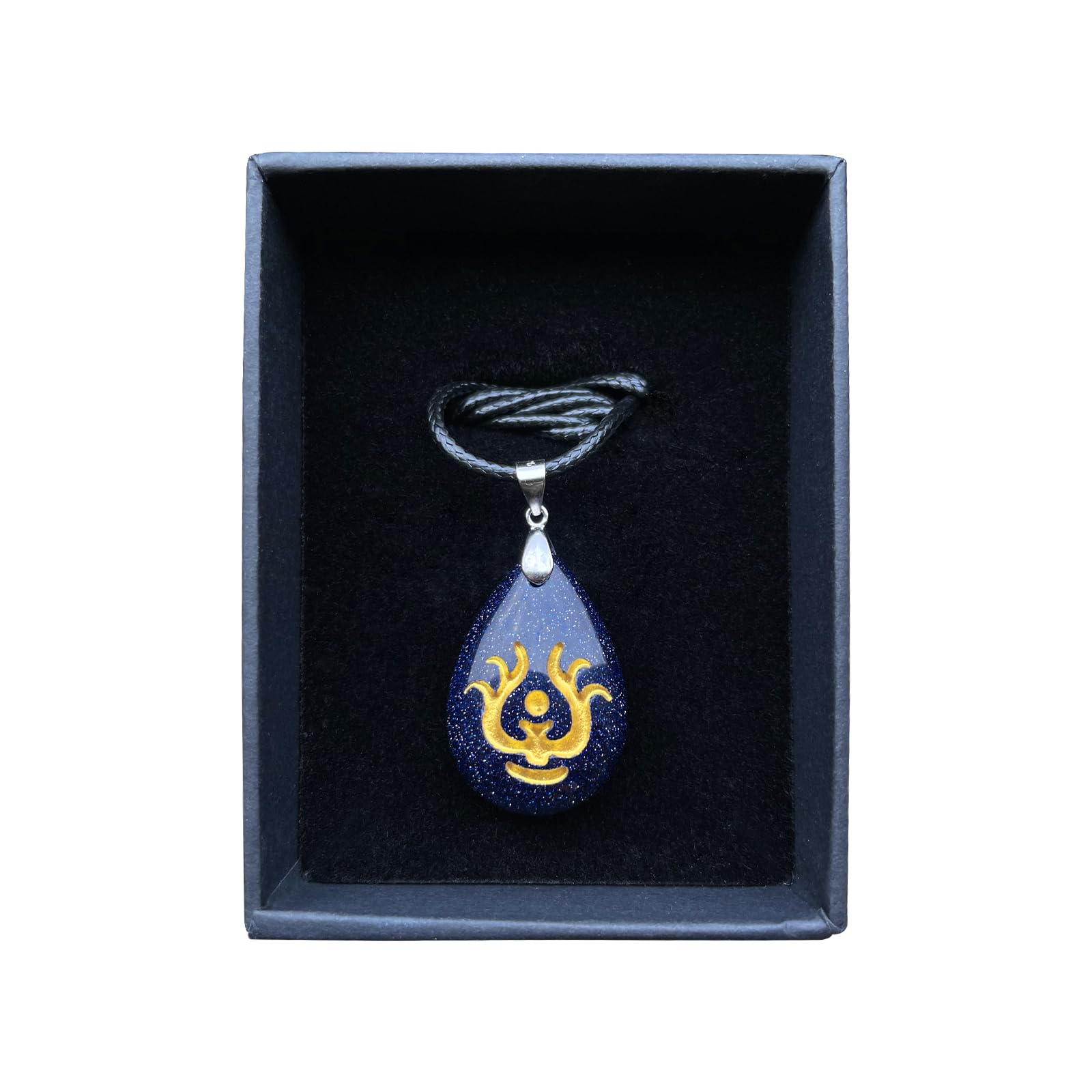 Collar de anime Hayao Miyazaki Laputa con colgante de piedra voladora castillo en el cielo Sheeta para niña, regalo de joyería