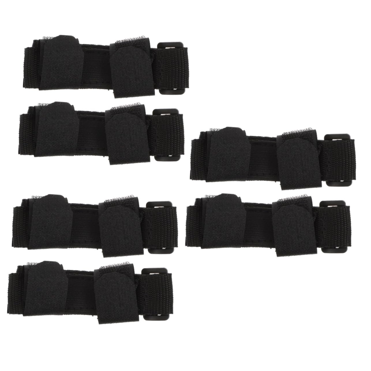 GLEAVI 6piezas Correa Ajustable Para Utensilios Adaptativos Fijación Para Mayores Discapacitados Soporte Resistente De Tela Oxford